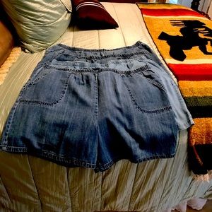 Denim shorts— 4 pair for the price of 1